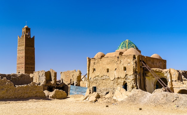 Città vecchia di tamacine a ouargla wilaya dell'algeria