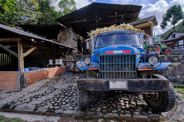 Foto vecchio camion