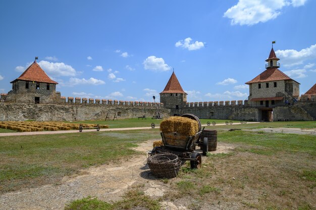 Old turkish fortress bender in tighina transnistria moldova