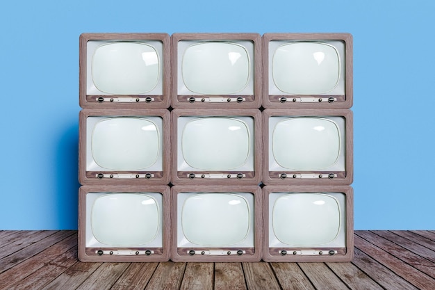 Old tv set