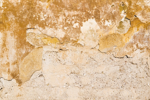 Old vintage grungy plaster painted wall texture