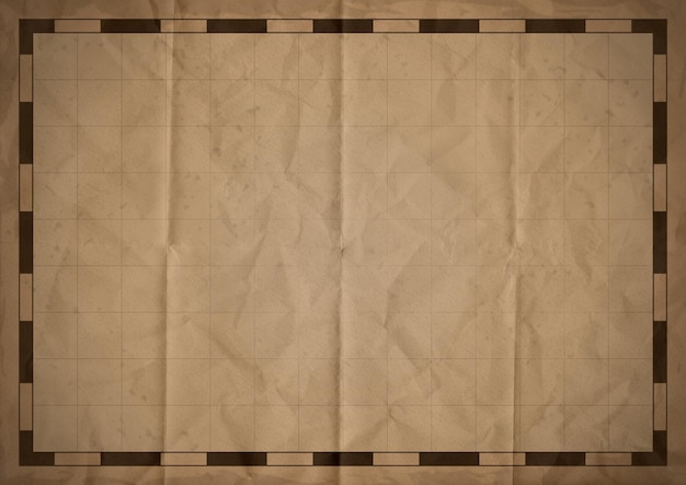 Old vintage map background. Vintage Empty template for old map. Folded vintage old map. High resolut