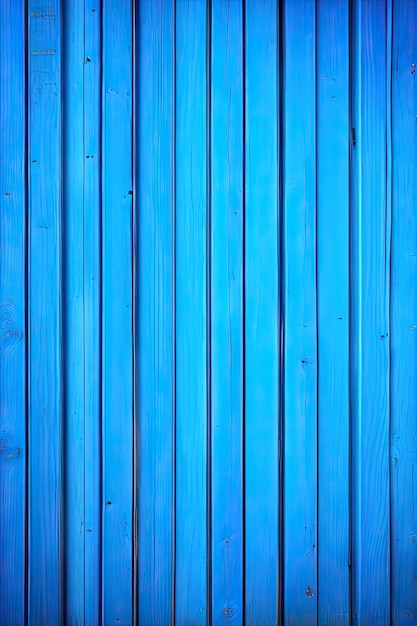 Old vintage wooden texture for background toned in trendy classic blue color