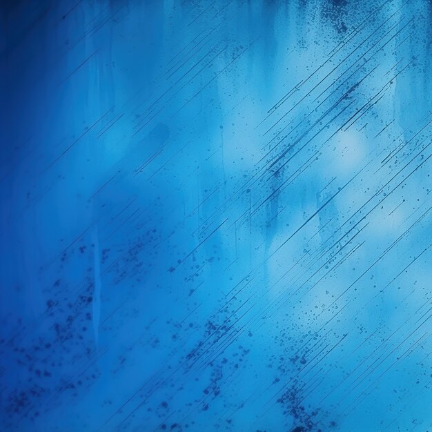 Old wall background grunge blue wall background generative ai