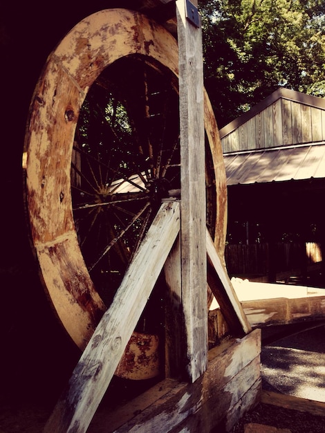 Old water wheel