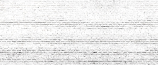 Photo old white block brick wall beautifully arranged texture background