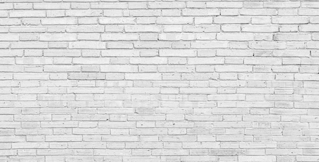 Old white brick wall large background