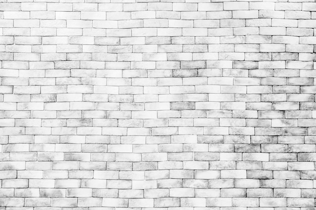 Photo old white brick wall textured backgrounds for design