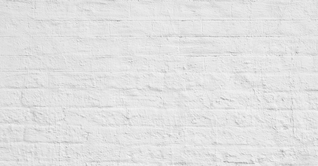 Old white brick wall