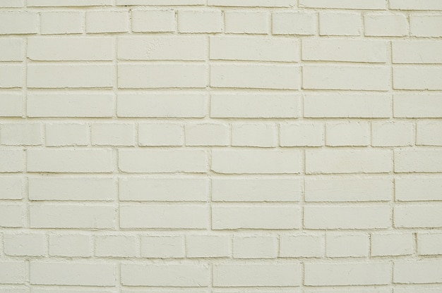 Old white brick wall