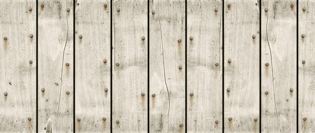 Old white wood. Banner background texture