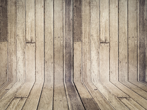 Photo old wood background perspective vintage texture with space