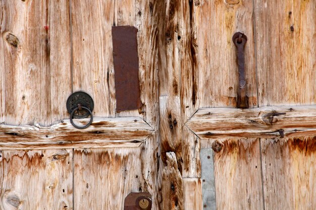 Old Wood Door