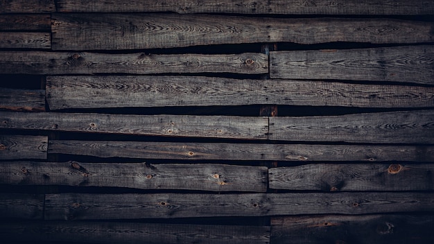 Old wood planks. Halloween dark texture background.
