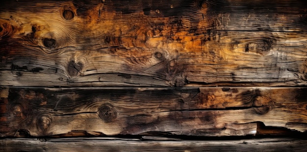 Old wood texture captured in tabletop photography style for artistic and rustic appeal Generative AI