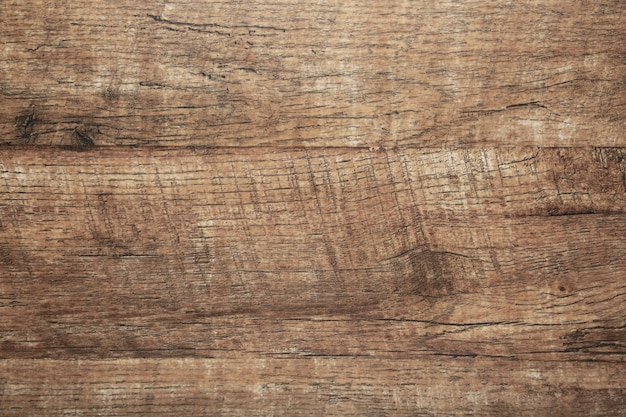 Photo old wooden background with horizontal boards