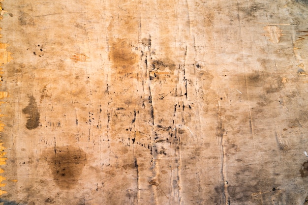 Foto vecchie tavole di legno hanno una lunga deriva dopo un lungo uso