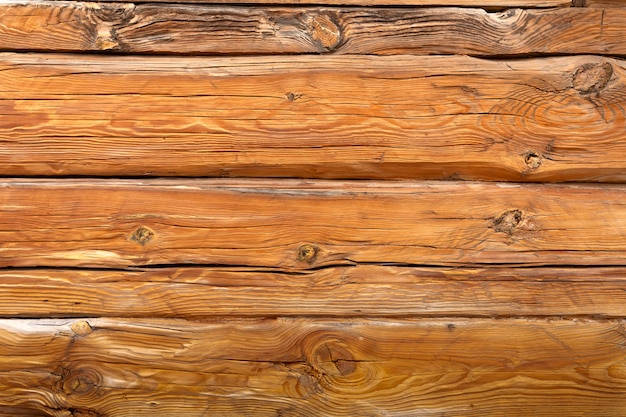 古い木の板、カントリーハウスの古いテーブルの表面。背景またはテクスチャ。