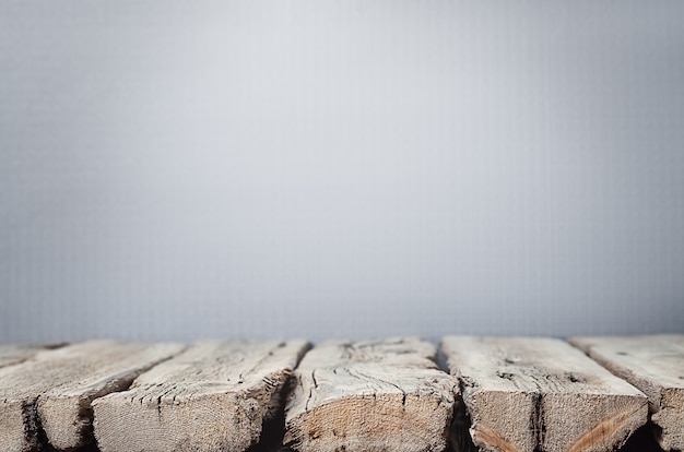 Old wooden boards with cracks.