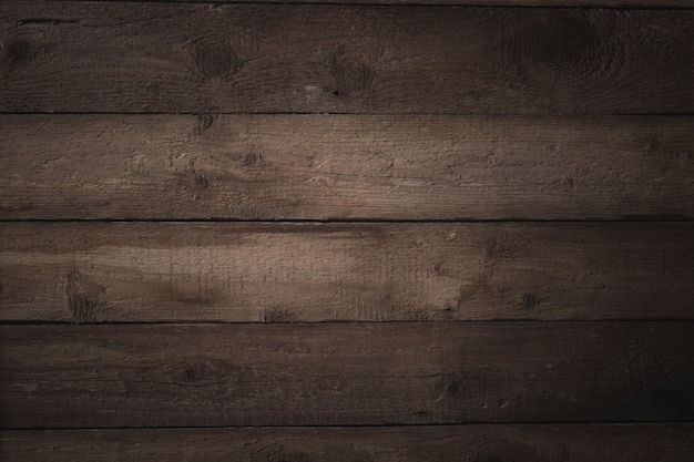 Old wooden dark background