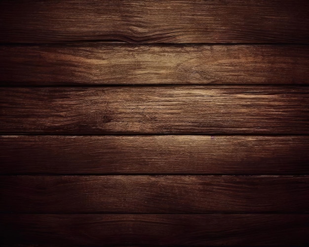 Photo old wooden dark brown textured background