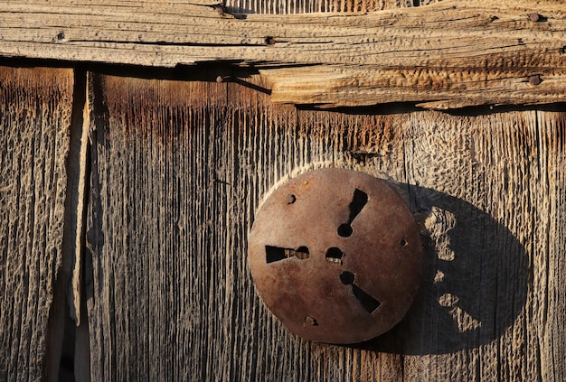 Old wooden door texture background abstract