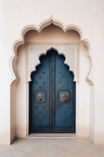 old wooden door