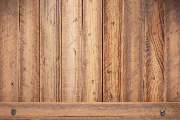 Old wooden plank board background as texture surface