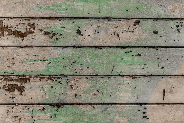 Old wooden plank