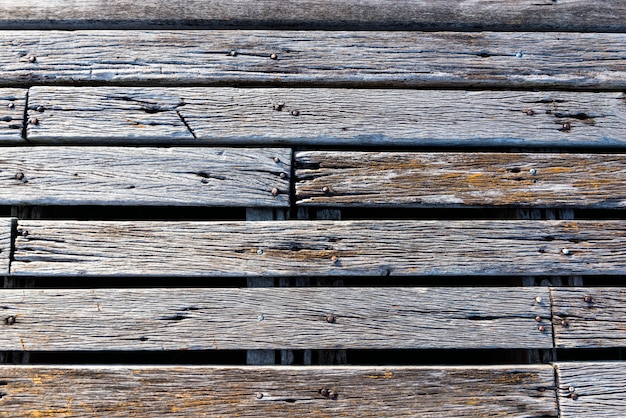 Old wooden plates background