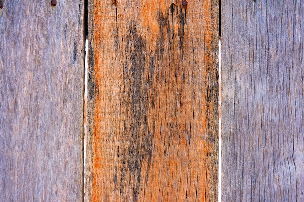 Old wooden shield with scratches and chips.