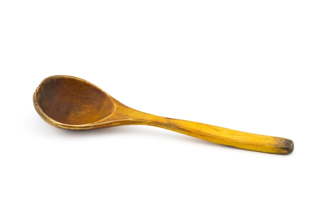 Old wooden spoon