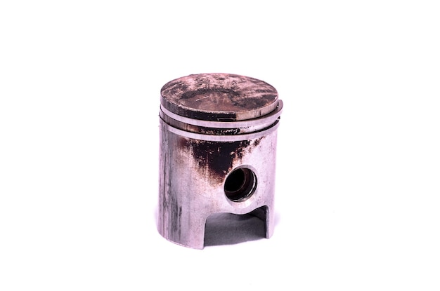 Old Worn Engine Piston