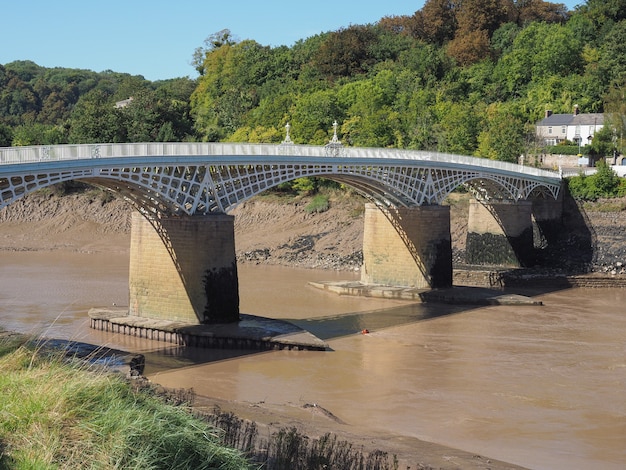 Old Wye Bridge in Chepstow