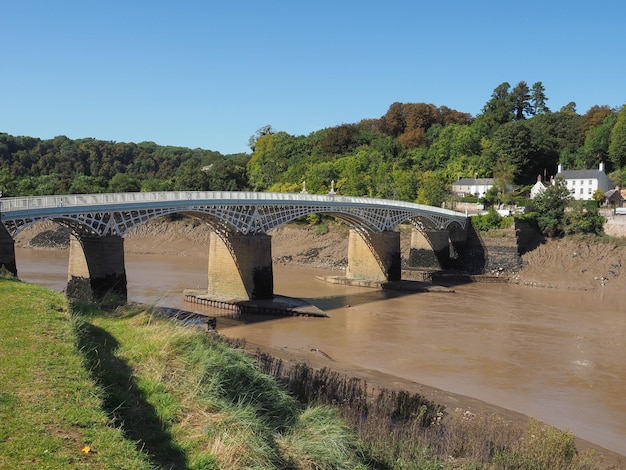 Old Wye Bridge in Chepstow