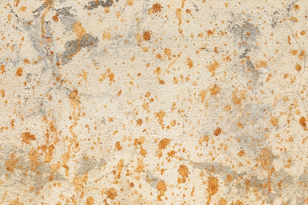 Old yellow stained wall texture