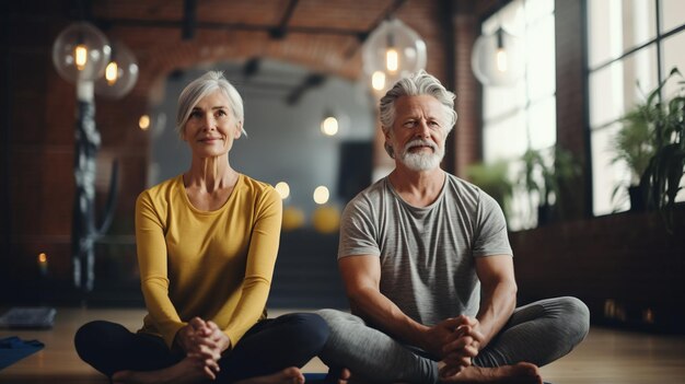 Older people do sports