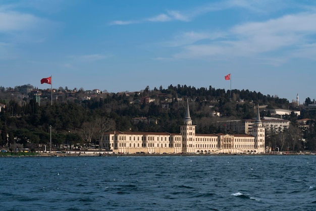 The oldest military high school in Turkey Kuleli Military High School on the Asian shore of the Bosphorus Strait in Cengelkee district Uskyudar Istanbul Turkey