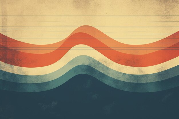 OldSchool Retro Vintage Wave Texture for RetroInspired Designs