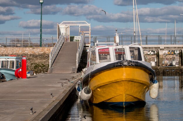 Olhao city docks