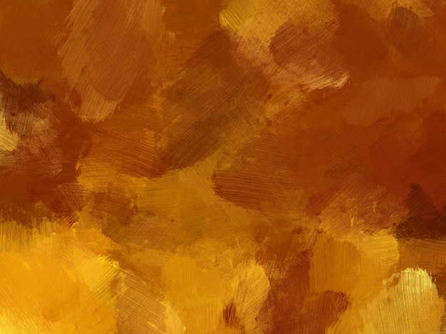 Olieverf penseel abstracte achtergrond goud