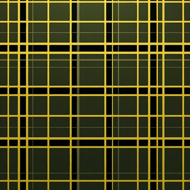 olijfgeel plaid patroon