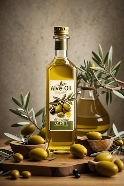 Olive oil ai image