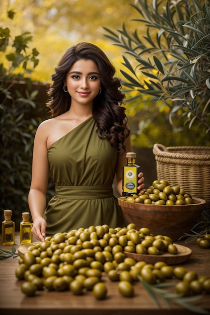 Olive oil ai image