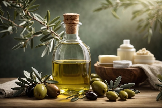 Olive Oil Product Photography