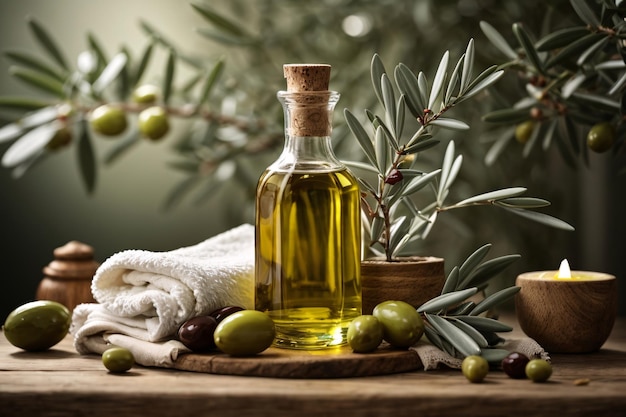 Olive Oil Product Photography