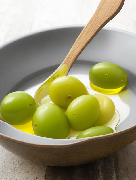 Olive oil spoon