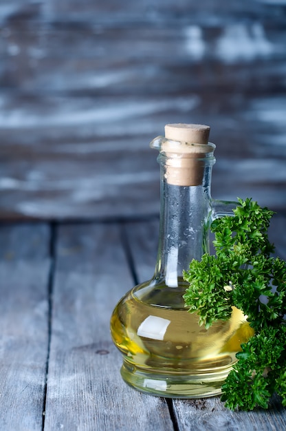 Olive oil with herbs