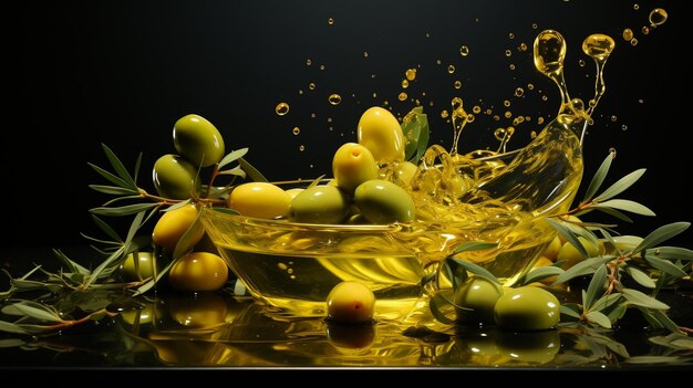 Olive and Olive Oil Mediterranean Diet