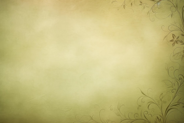 Foto pergamino di sfondo pastello morbido di oliva con un sottile ornamento floreale a malapena evidente modello di sfondo ar 32 v 52 job id bbe0b05dc791473bad525bb319a4b5ec